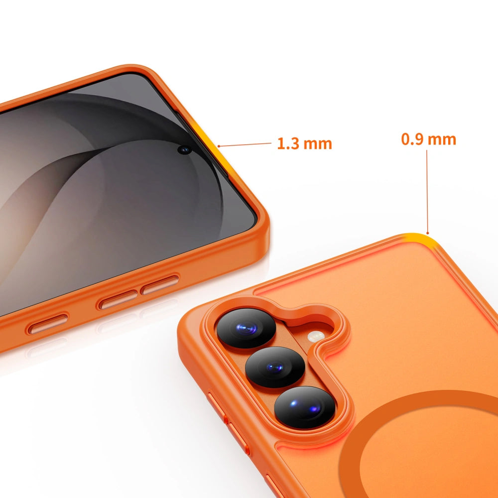 Калъф MagSafe за Samsung Galaxy S26 Ultra S948, Tech-Protect, Magmat, Матиран Оранжев