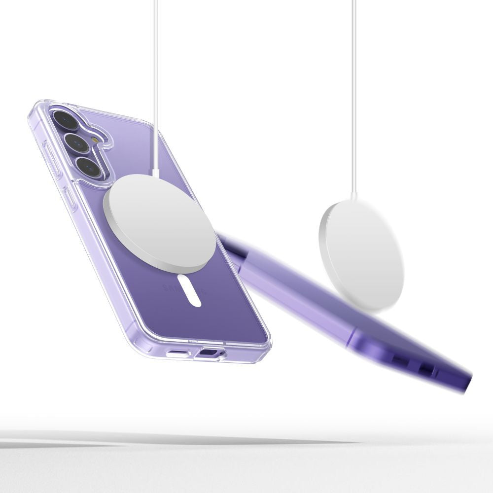 Калъф MagSafe за Samsung Galaxy A36 A366, Tech-Protect, Flexair Hybrid, Прозрачен