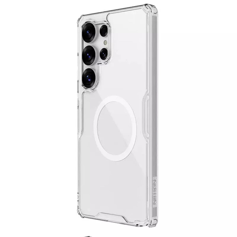 Калъф MagSafe за Samsung Galaxy S25 Ultra S938, Nillkin, Nature Pro, Прозрачен