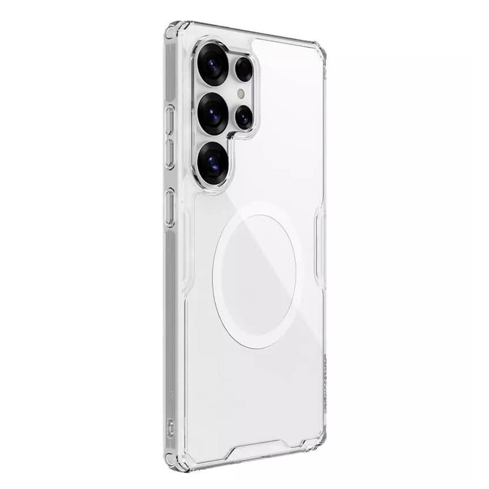 Калъф MagSafe за Samsung Galaxy S25 Ultra S938, Nillkin, Nature Pro, Прозрачен