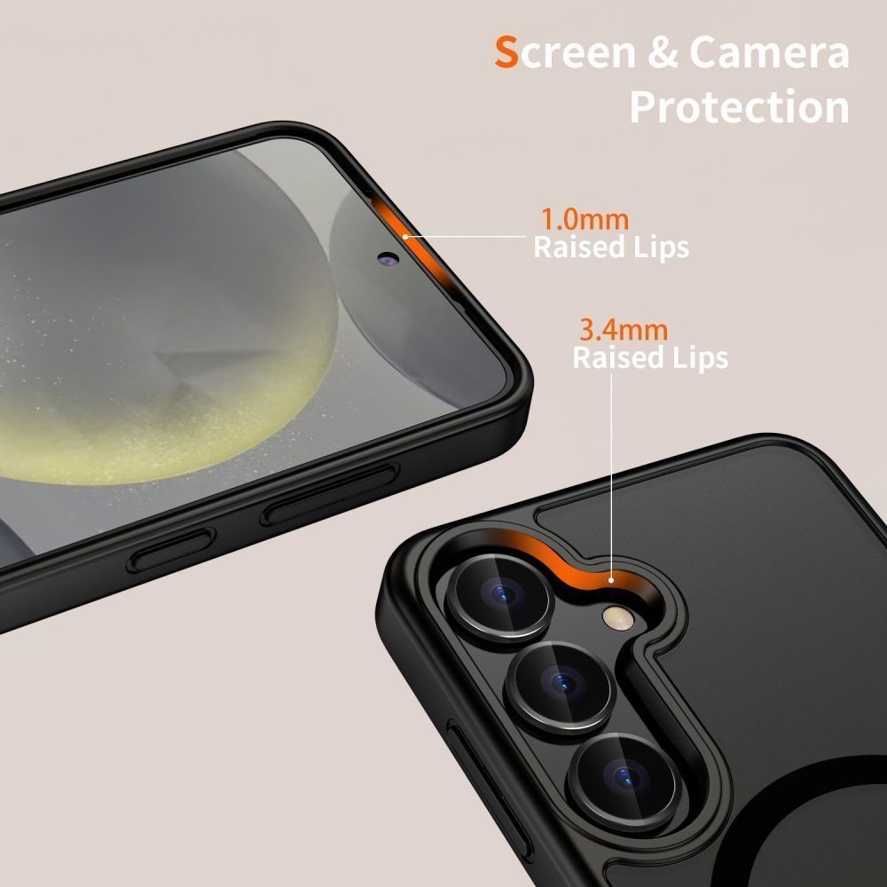 Калъф MagSafe за Samsung Galaxy A37 5G / A56 A566 / A36 A366, Tech-Protect, Magmat, Матово черен