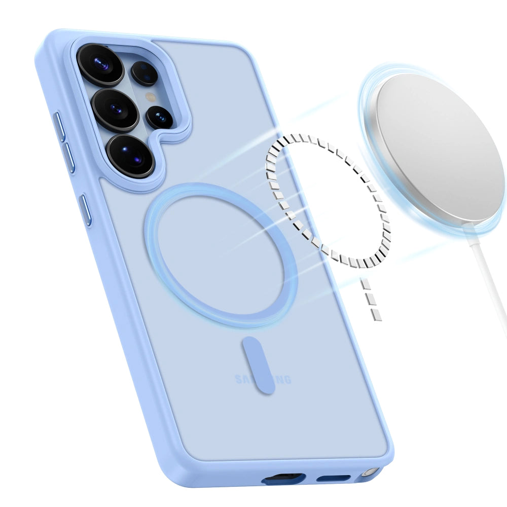 Калъф MagSafe за Samsung Galaxy S26 Ultra S948, Tech-Protect, Magmat, Матиран син