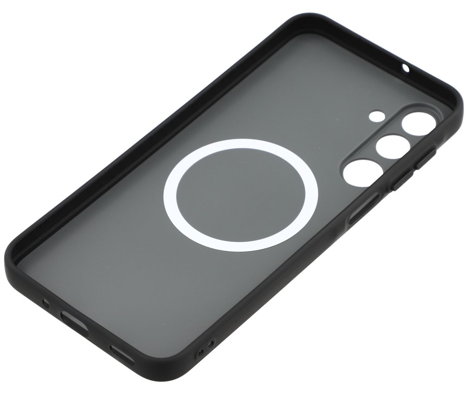 Калъф MagSafe за Samsung Galaxy S25 Ultra S938, OEM, Карикатурен астронавт, Черен