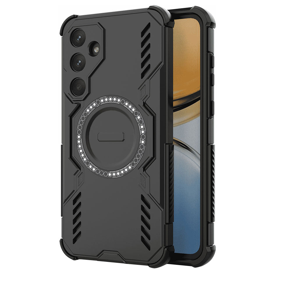 Калъф MagSafe за Samsung Galaxy A55 5G A556, Techsuit, ArmorMag, Черен