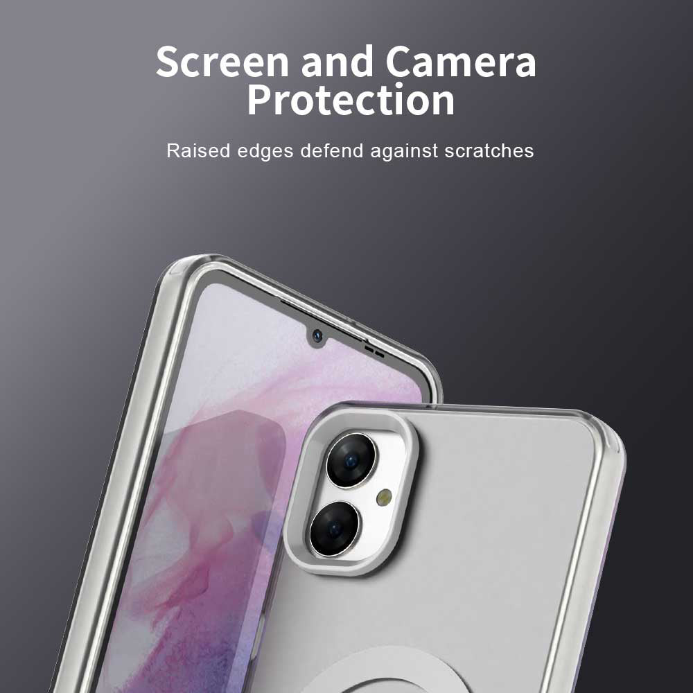 Калъф MagSafe за Samsung Galaxy A05 A055, Techsuit, CandyCase, Бял