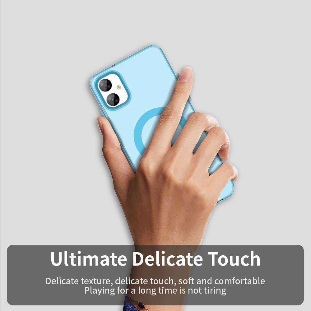Калъф MagSafe за Samsung Galaxy A05 A055, Techsuit, CandyCase, Син