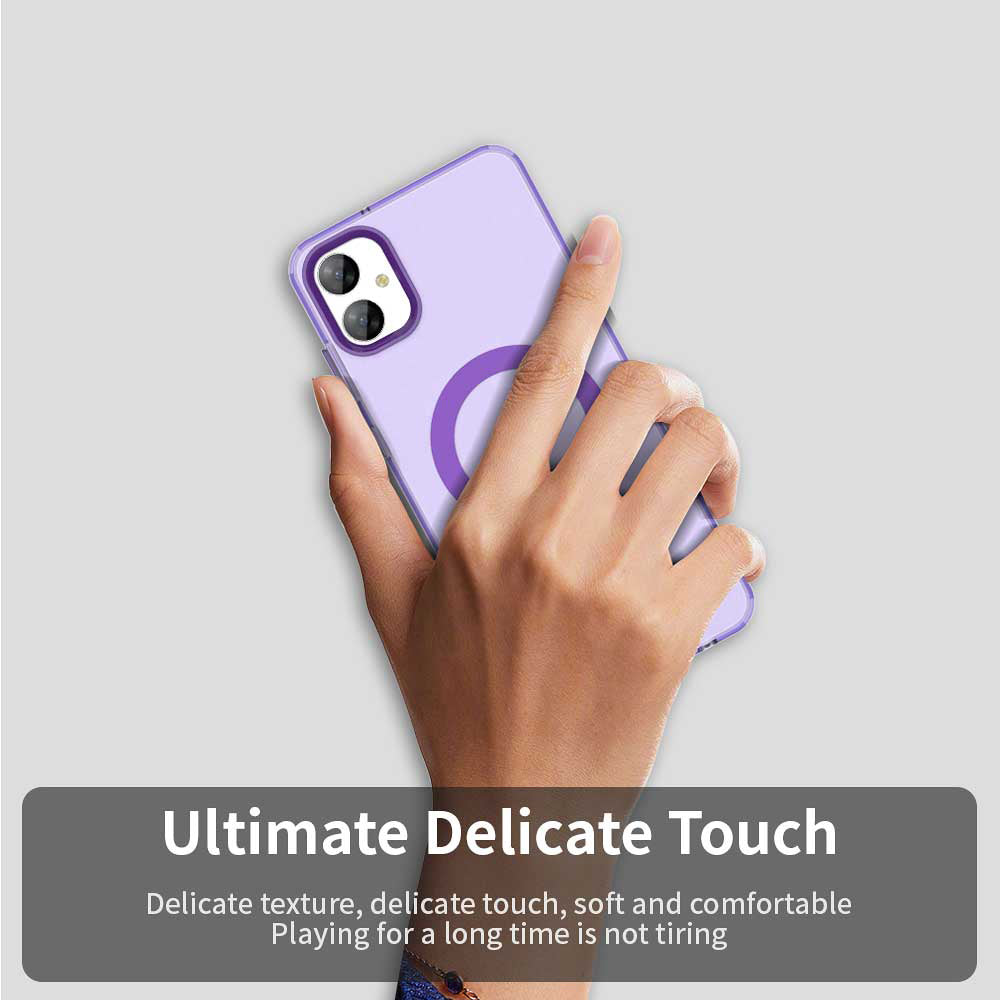 Калъф MagSafe за Samsung Galaxy A05 A055, Techsuit, CandyCase, Лилав
