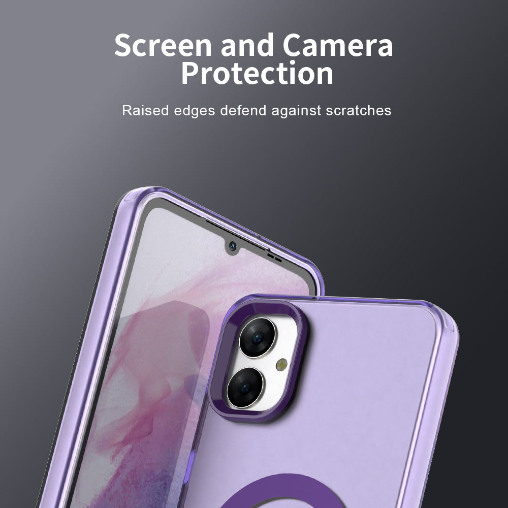 Калъф MagSafe за Samsung Galaxy A05 A055, Techsuit, CandyCase, Лилав