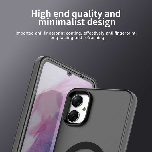 Калъф MagSafe за Samsung Galaxy A05 A055, Techsuit, CandyCase, Черен