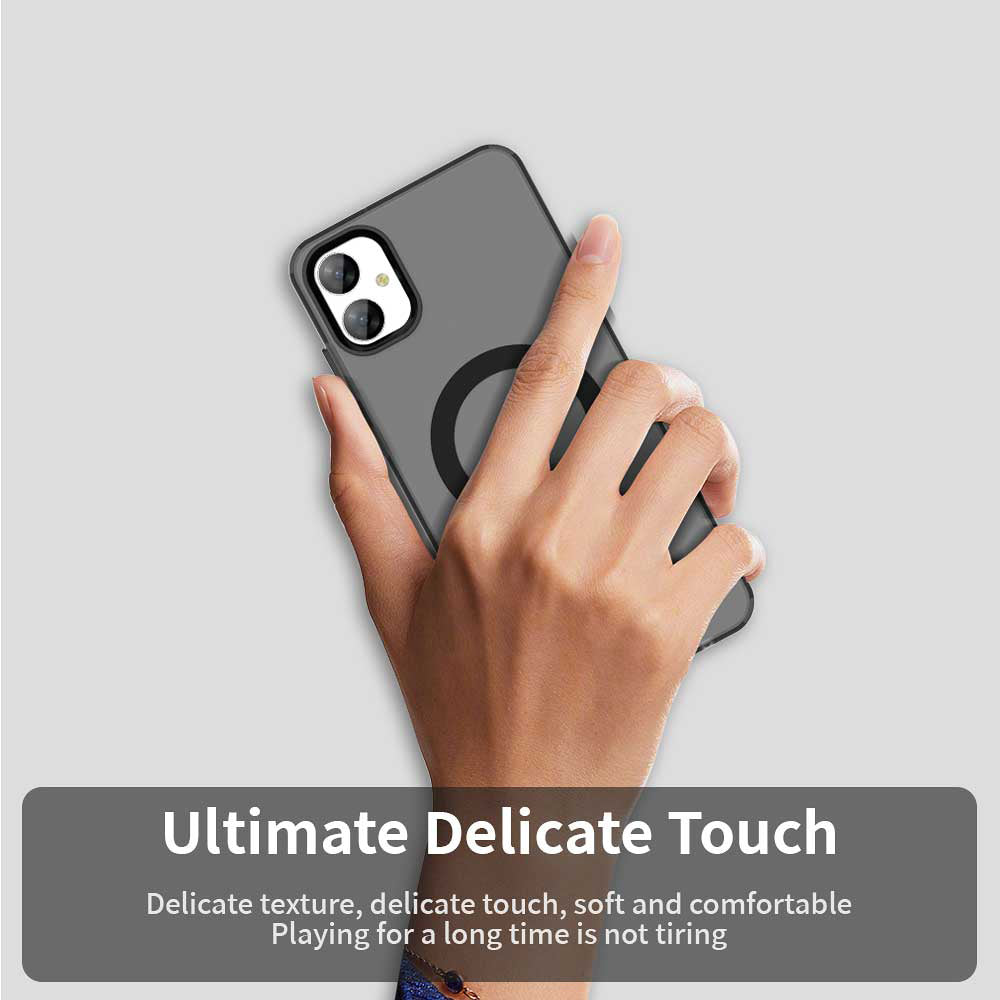 Калъф MagSafe за Samsung Galaxy A05 A055, Techsuit, CandyCase, Черен