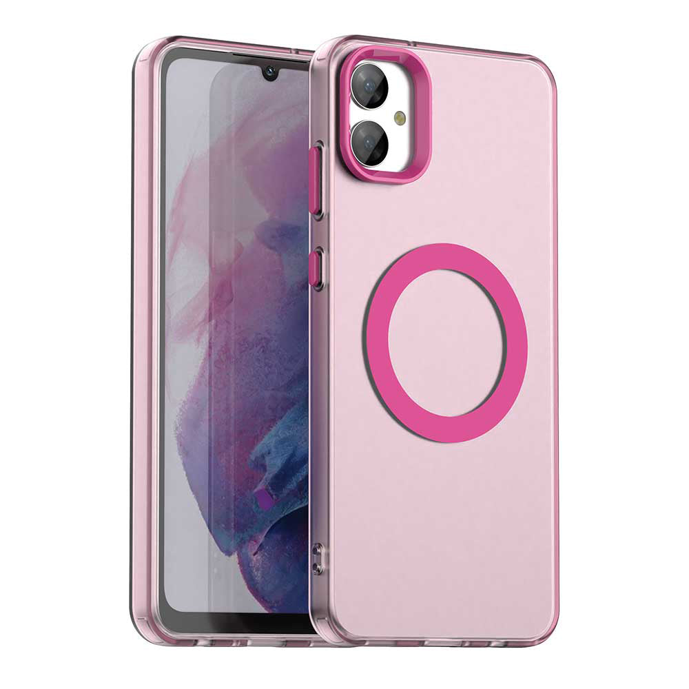Калъф MagSafe за Samsung Galaxy A05 A055, Techsuit, CandyCase, Розов