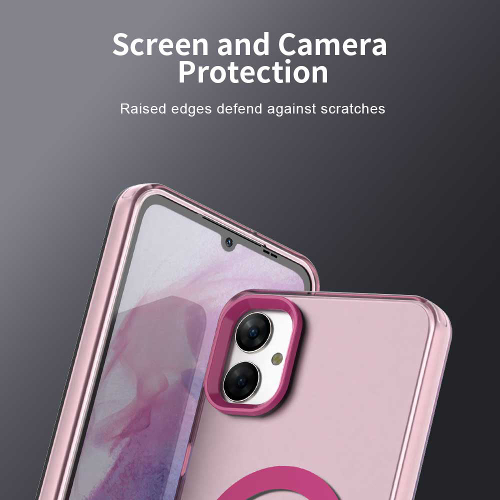 Калъф MagSafe за Samsung Galaxy A05 A055, Techsuit, CandyCase, Розов