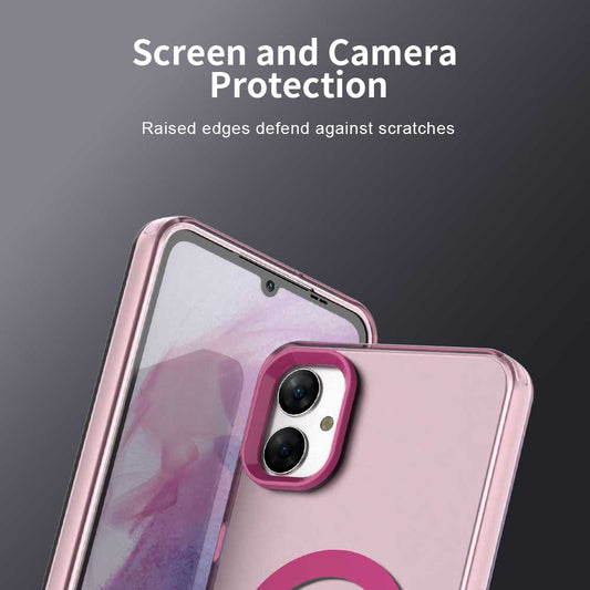 Калъф MagSafe за Samsung Galaxy A05 A055, Techsuit, CandyCase, Розов