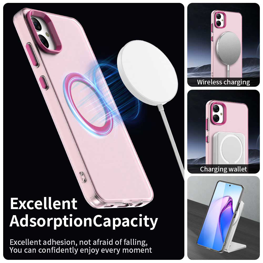 Калъф MagSafe за Samsung Galaxy A05 A055, Techsuit, CandyCase, Розов