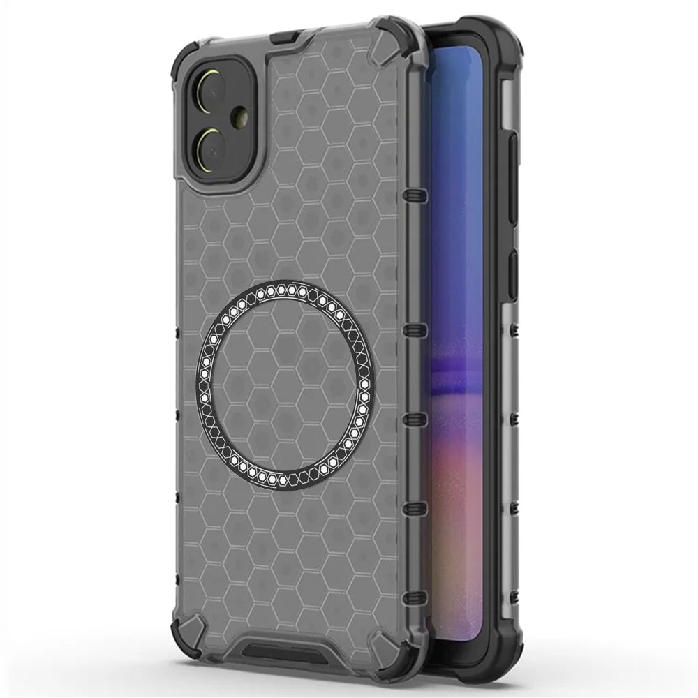 Калъф MagSafe за Samsung Galaxy A05 A055, Techsuit, HoneyComb Shield, Черен