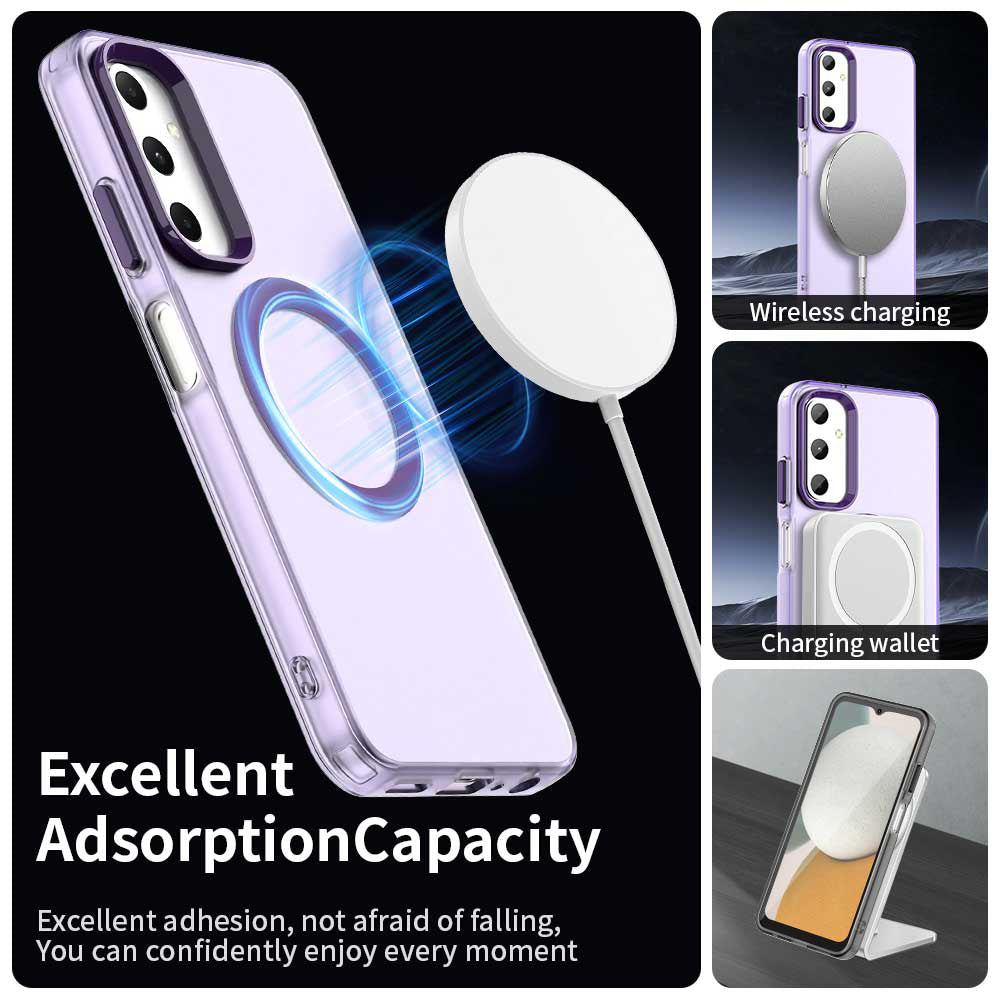 Калъф MagSafe за Samsung Galaxy A05s A057, Techsuit, CandyCase, Лилав