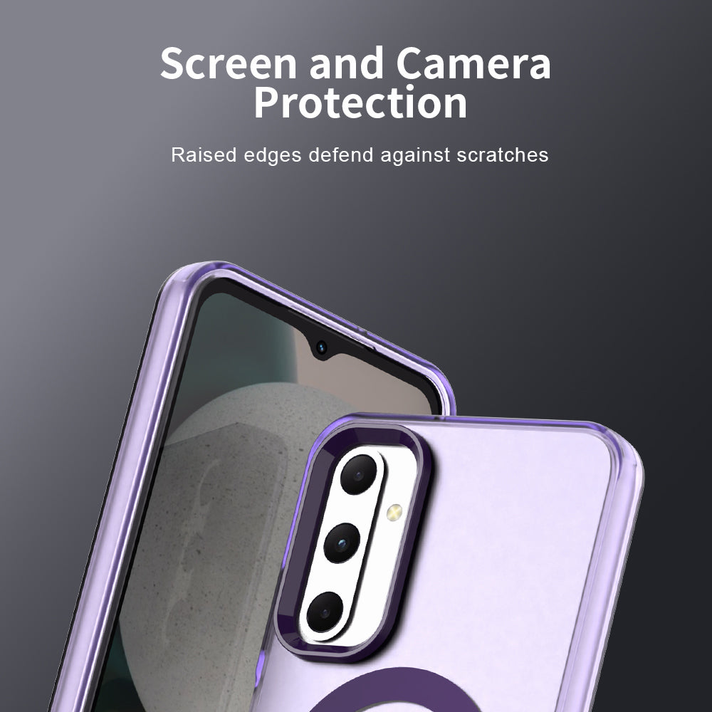 Калъф MagSafe за Samsung Galaxy A05s A057, Techsuit, CandyCase, Лилав