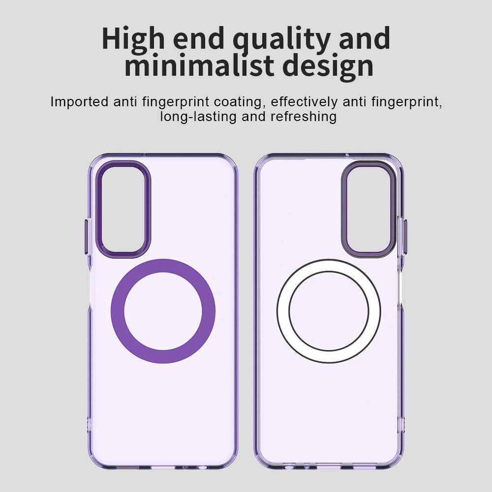 Калъф MagSafe за Samsung Galaxy A05s A057, Techsuit, CandyCase, Лилав