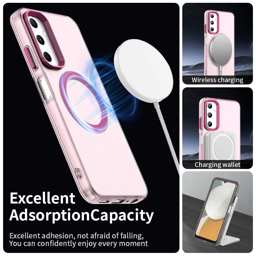 Калъф MagSafe за Samsung Galaxy A05s A057, Techsuit, CandyCase, Розов