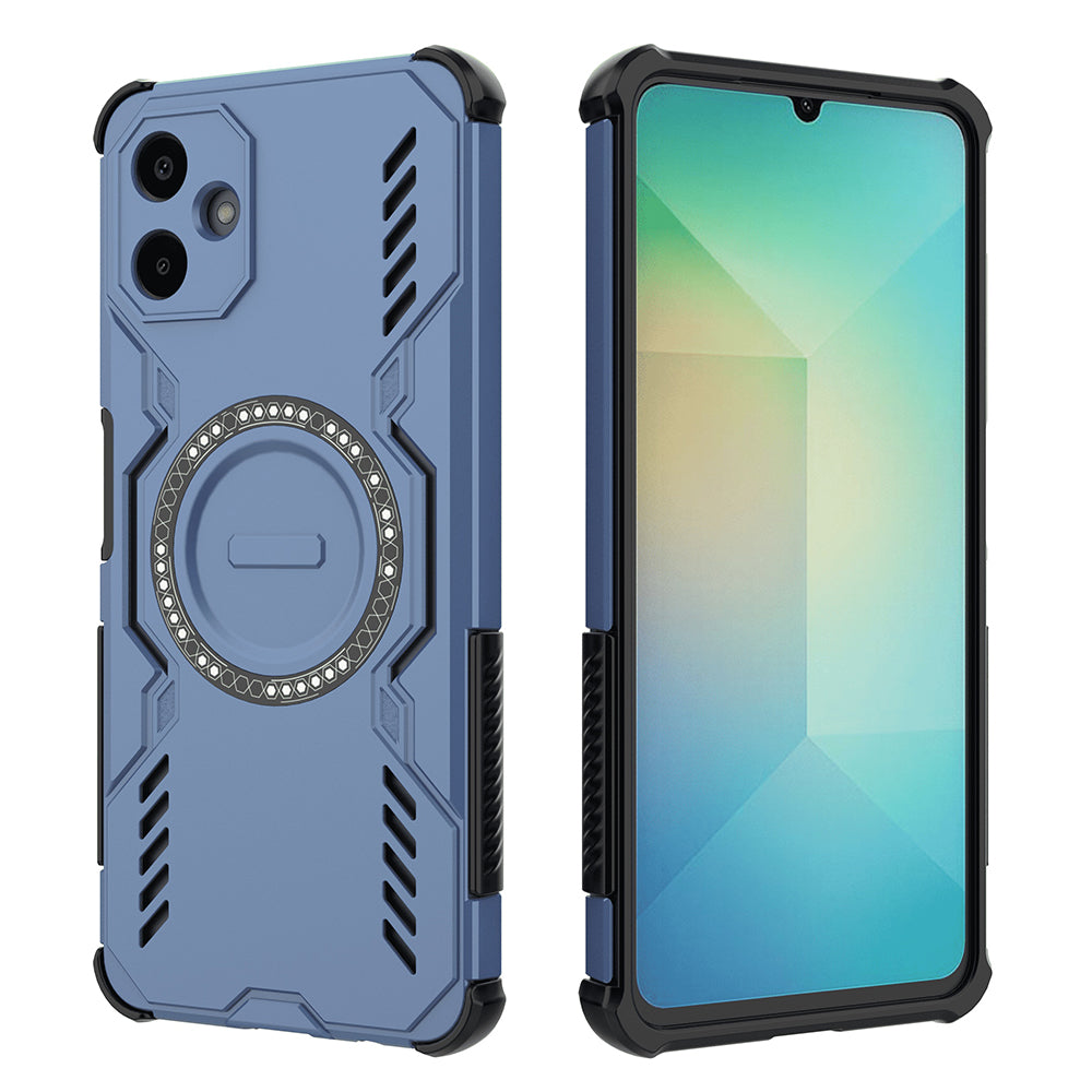 MagSafe калъф за Samsung Galaxy A06 A065, Techsuit, ArmorMag, Син
