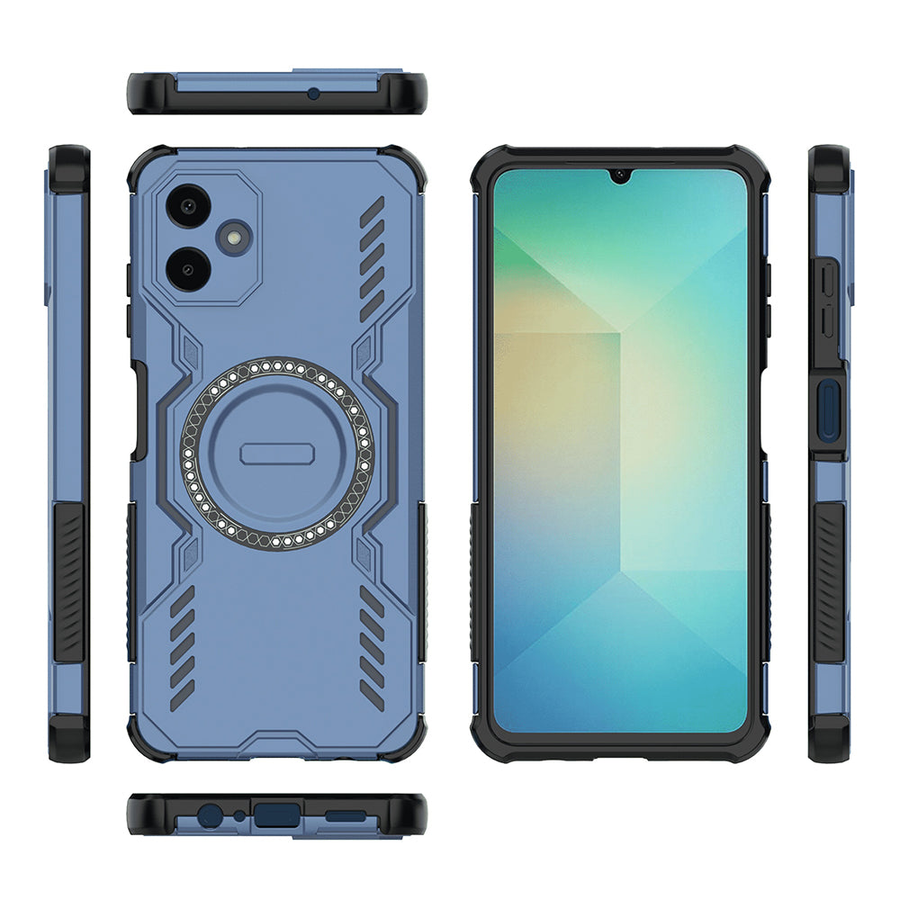 MagSafe калъф за Samsung Galaxy A06 A065, Techsuit, ArmorMag, Син