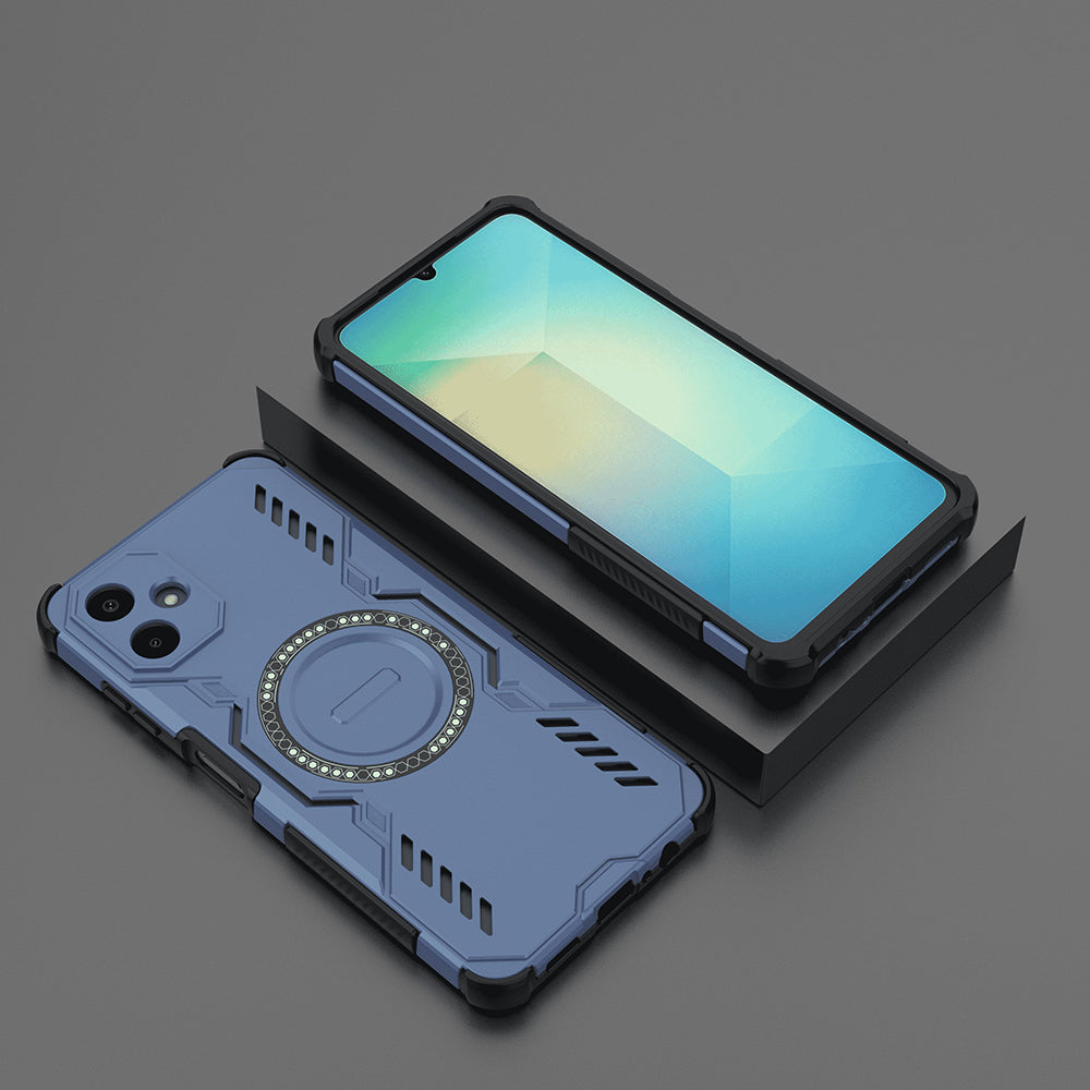 MagSafe калъф за Samsung Galaxy A06 A065, Techsuit, ArmorMag, Син