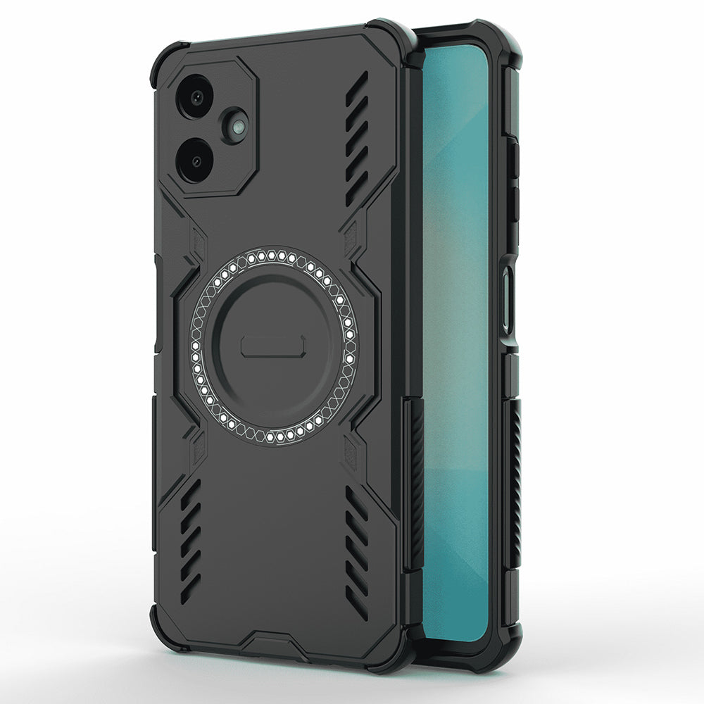 Калъф MagSafe за Samsung Galaxy A06 A065, Techsuit, ArmorMag, Черен