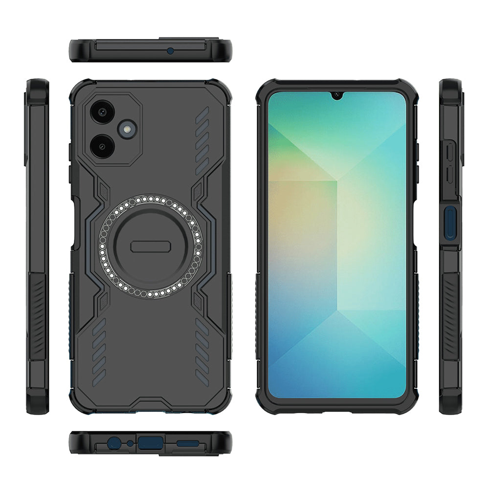 Калъф MagSafe за Samsung Galaxy A06 A065, Techsuit, ArmorMag, Черен