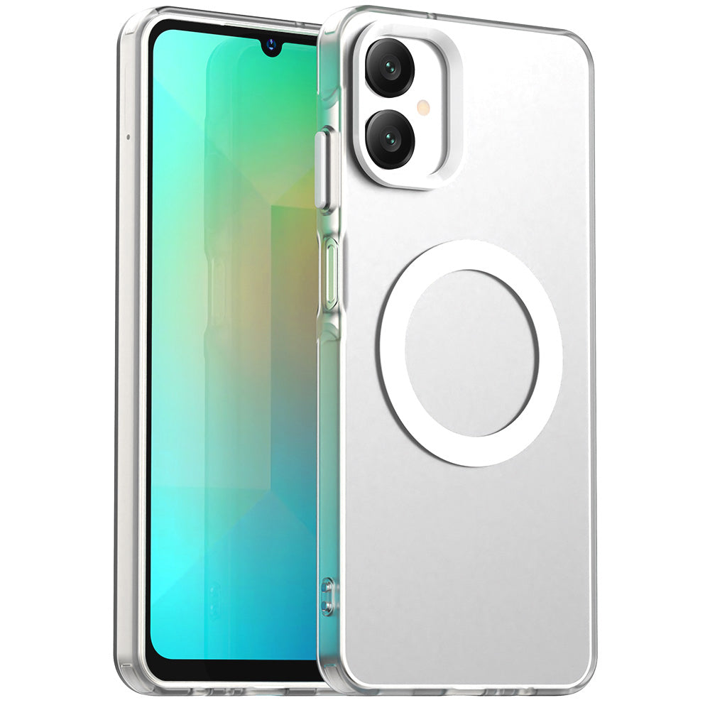 Калъф MagSafe за Samsung Galaxy A06 A065, Techsuit, CandyCase, Бял