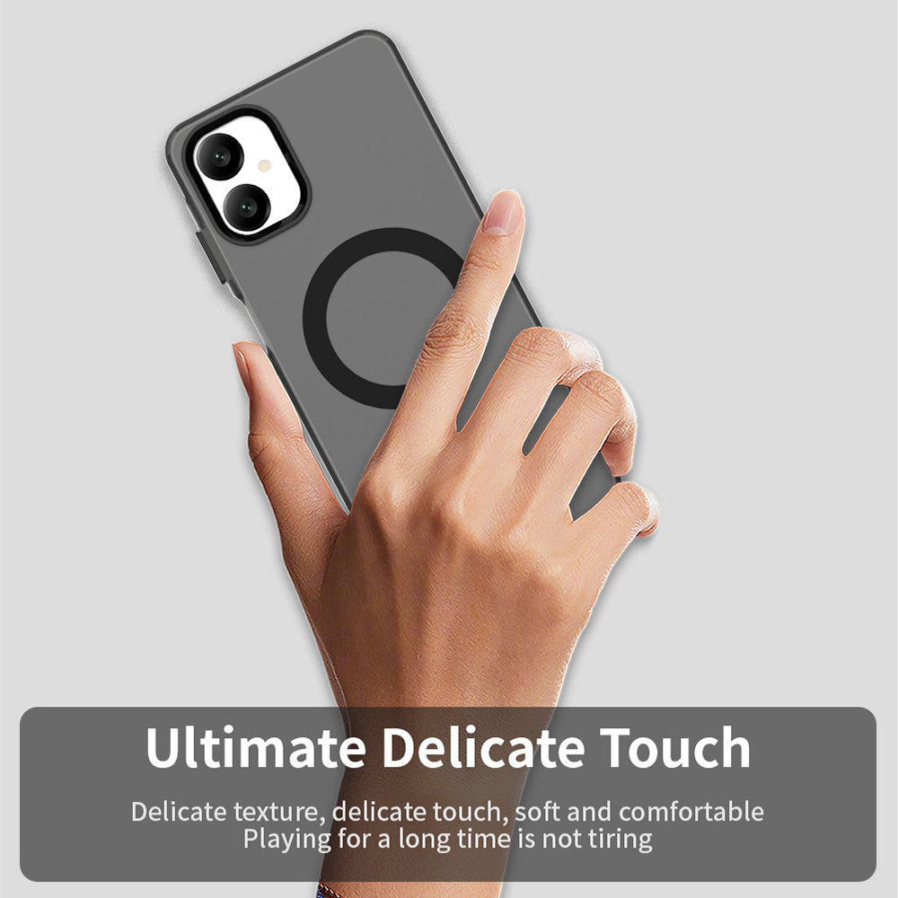 Калъф MagSafe за Samsung Galaxy A06 A065, Techsuit, CandyCase, Черен