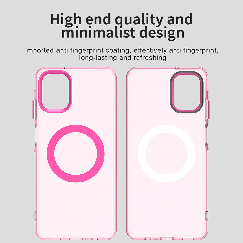 Калъф MagSafe за Samsung Galaxy A06 A065, Techsuit, CandyCase, Розов