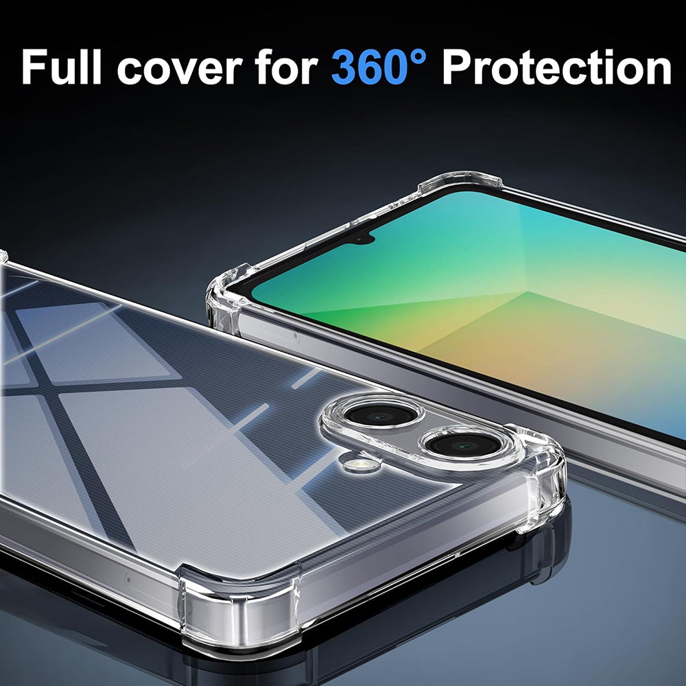 MagSafe Case for Samsung Galaxy A07 4G A075, Techsuit, Shockproof, Transparent
