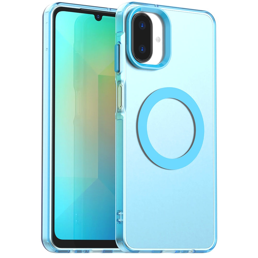 Калъф MagSafe за Samsung Galaxy A07 4G A075, Techsuit, CandyCase, Син
