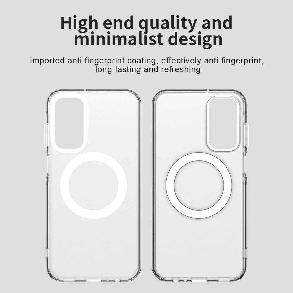 Калъф MagSafe за Samsung Galaxy A15 5G A156 / A15 A155, Techsuit, CandyCase, Бял