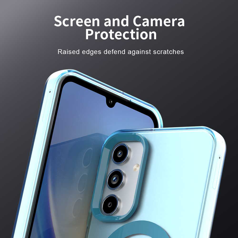 Калъф MagSafe за Samsung Galaxy A15 5G A156 / A15 A155, Techsuit, CandyCase, Син