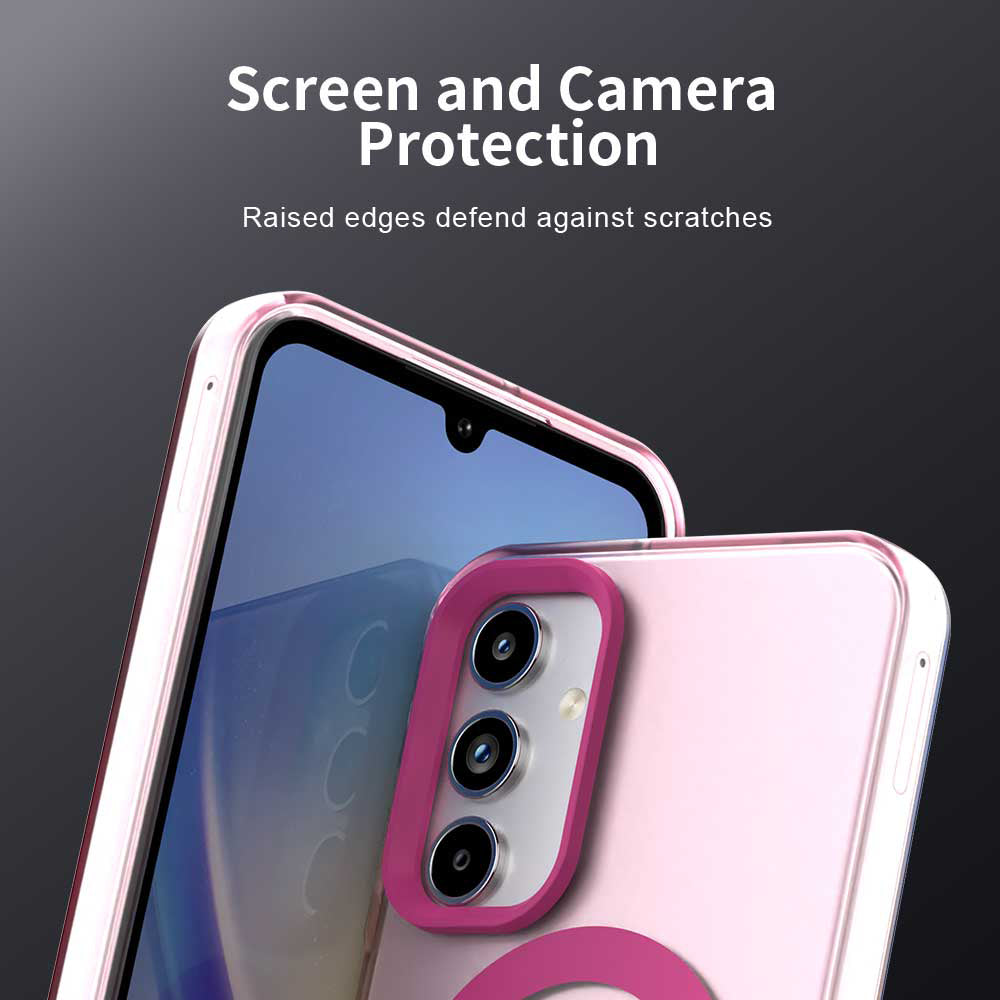 Калъф MagSafe за Samsung Galaxy A15 5G A156 / A15 A155, Techsuit, CandyCase, Розов