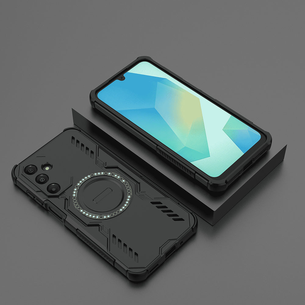 Калъф MagSafe за Samsung Galaxy A16 5G A166 / A16 4G A165, Techsuit, ArmorMag, Черен