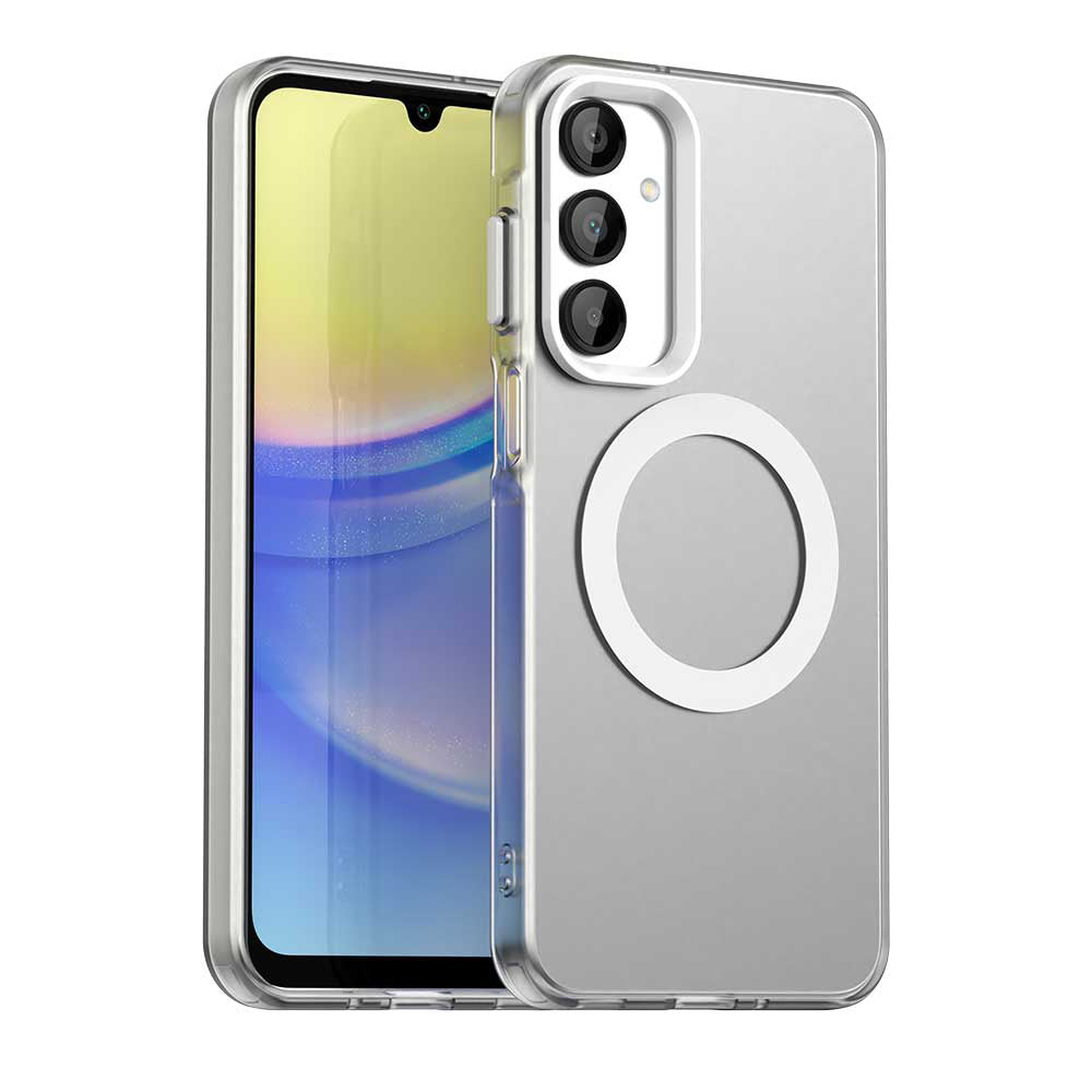 Калъф MagSafe за Samsung Galaxy A16 5G A166 / A16 4G A165, Techsuit, CandyCase, Бял