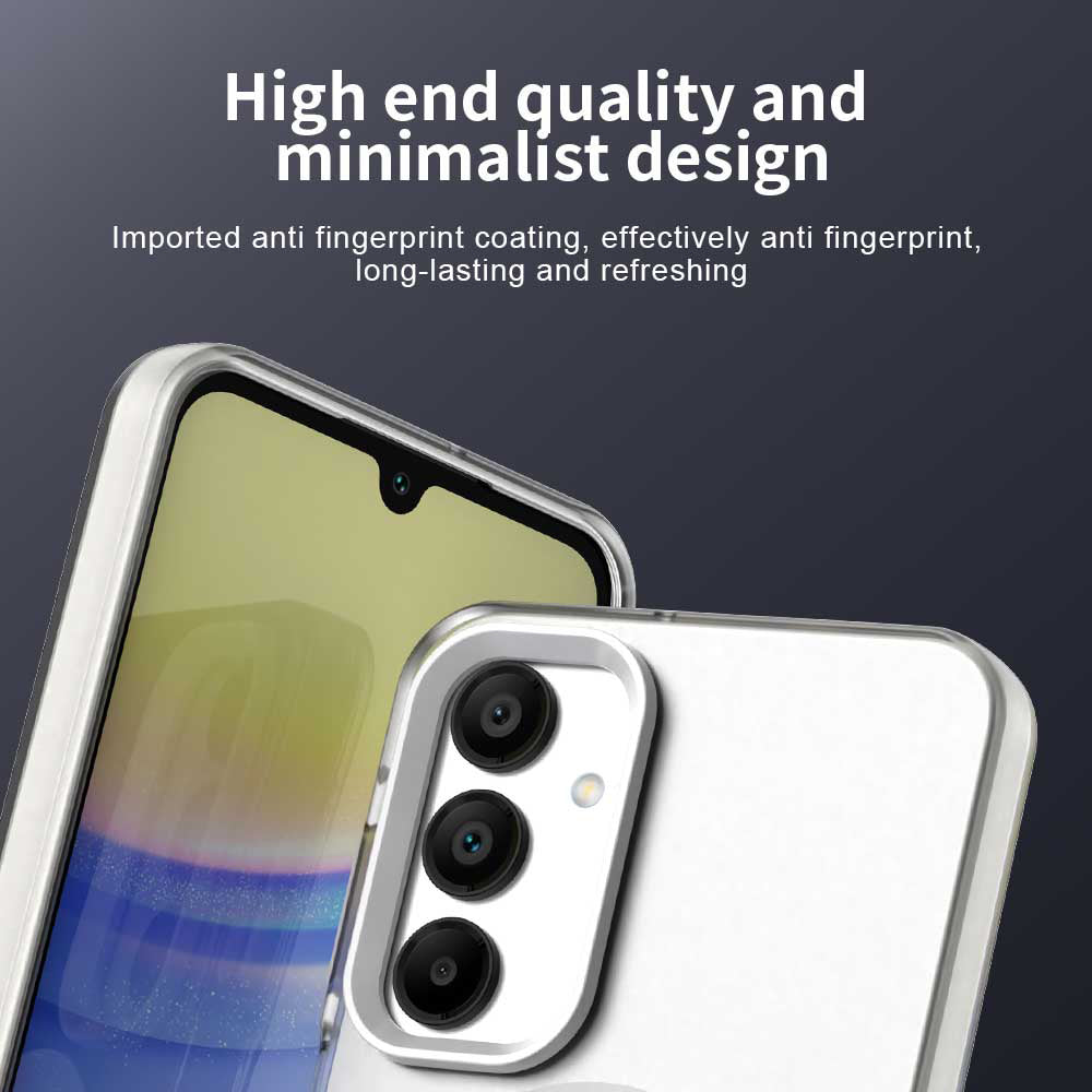 Калъф MagSafe за Samsung Galaxy A16 5G A166 / A16 4G A165, Techsuit, CandyCase, Бял