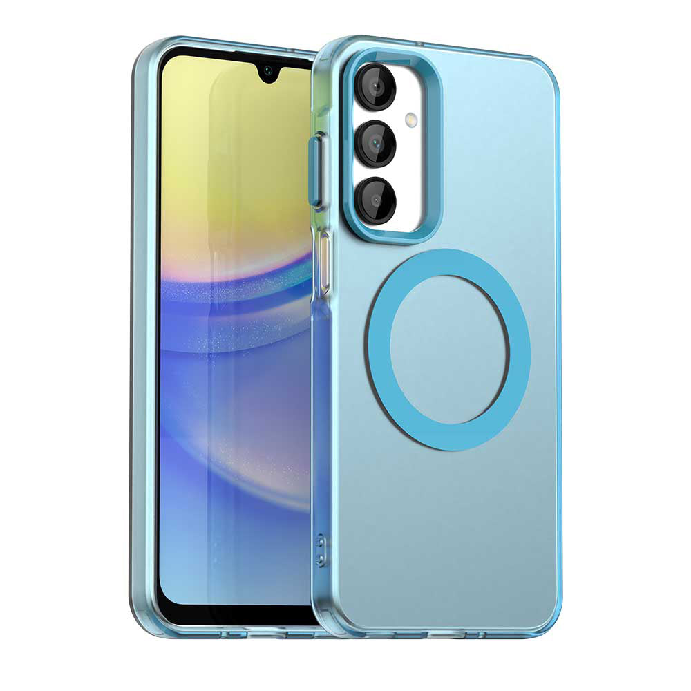 Калъф MagSafe за Samsung Galaxy A16 5G A166 / A16 4G A165, Techsuit, CandyCase, Син