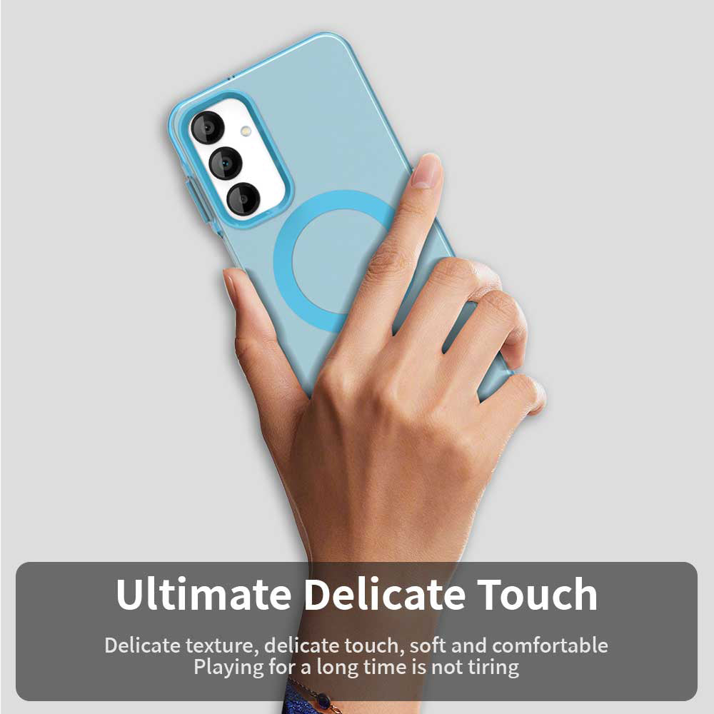 Калъф MagSafe за Samsung Galaxy A16 5G A166 / A16 4G A165, Techsuit, CandyCase, Син