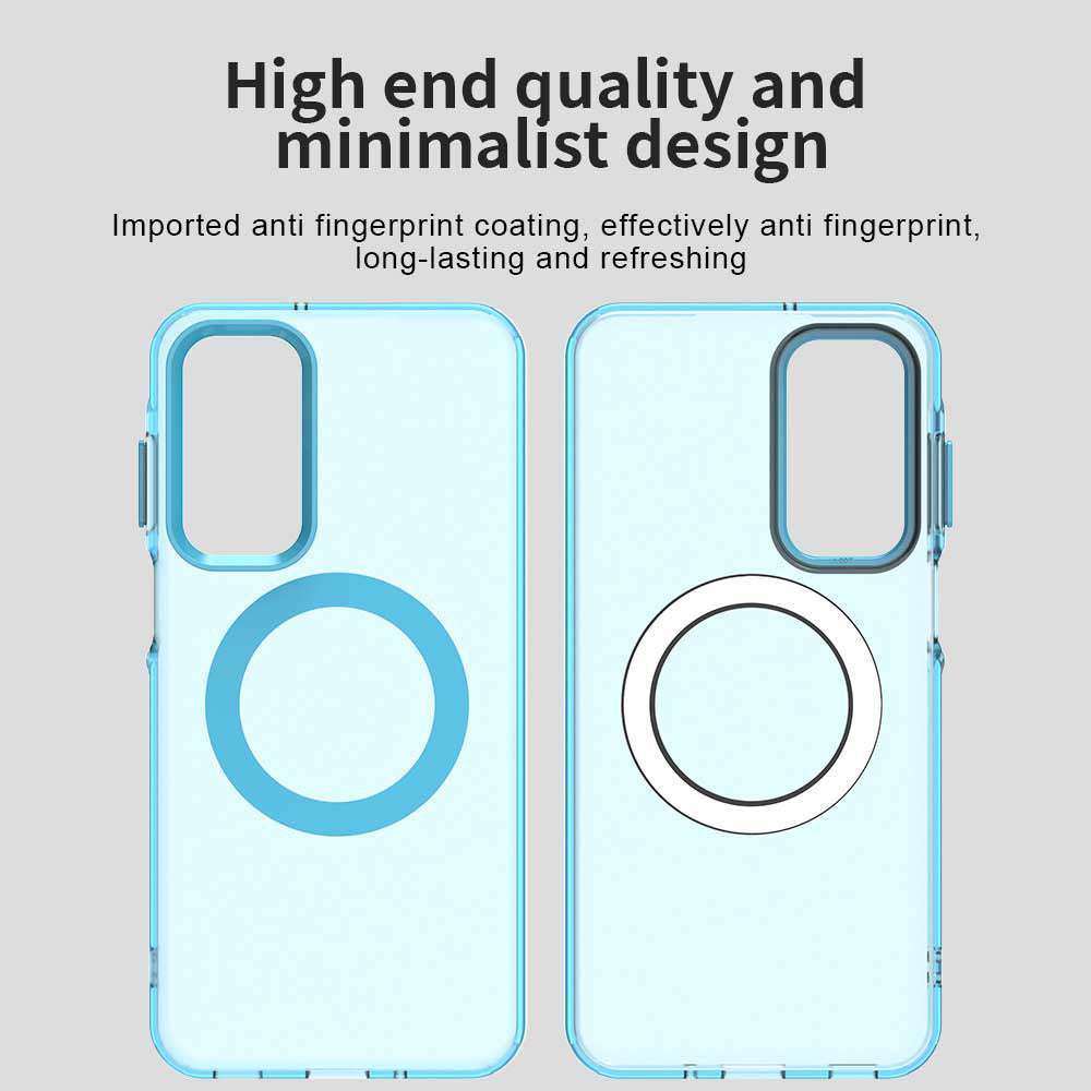 Калъф MagSafe за Samsung Galaxy A16 5G A166 / A16 4G A165, Techsuit, CandyCase, Син