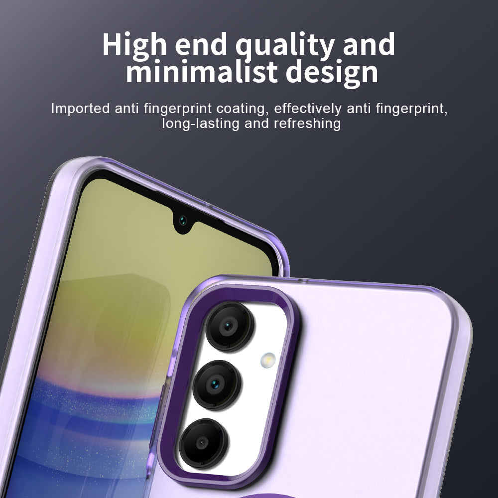 Калъф MagSafe за Samsung Galaxy A16 5G A166 / A16 4G A165, Techsuit, CandyCase, Лилав