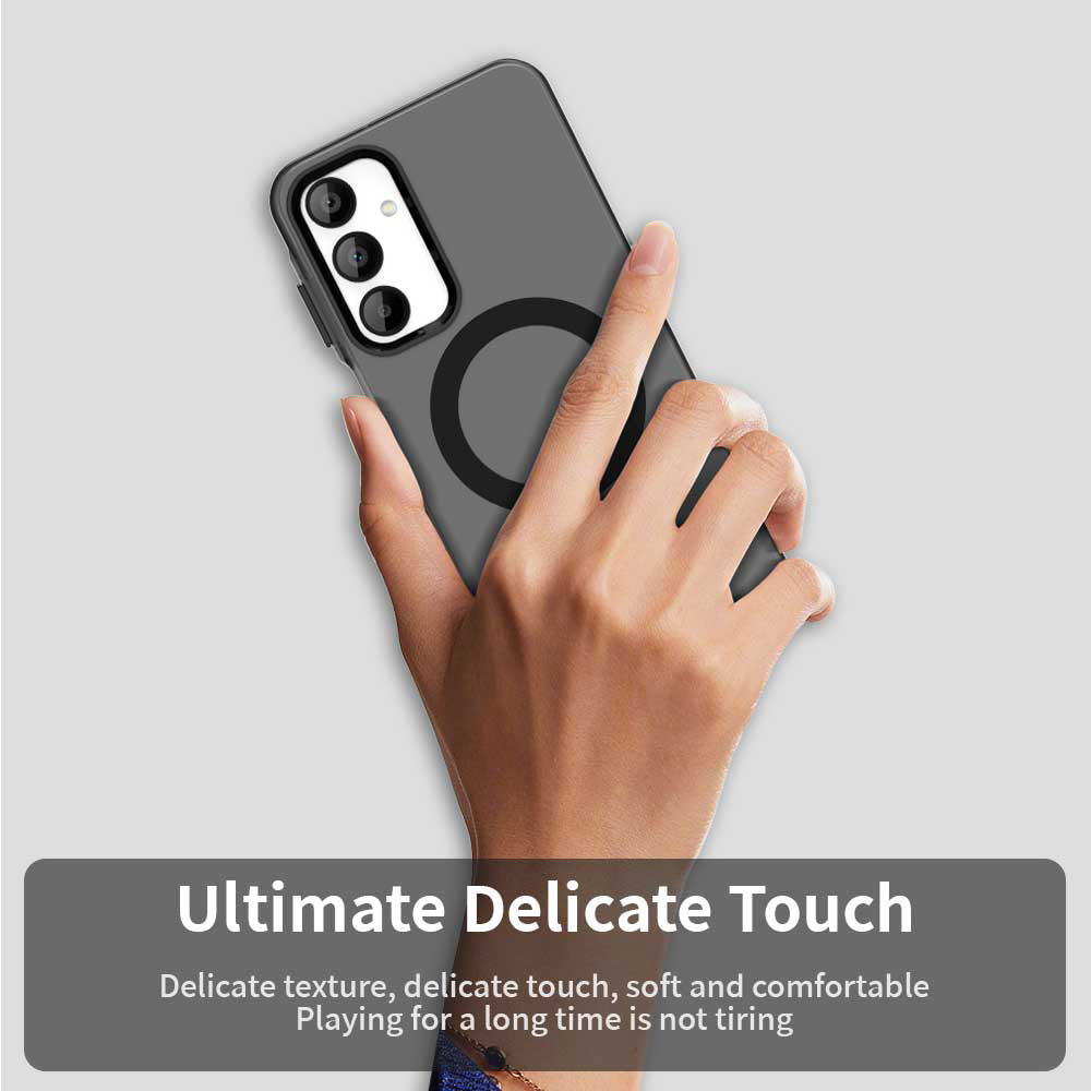 MagSafe калъф за Samsung Galaxy A16 5G A166 / A16 4G A165, Techsuit, CandyCase, Черен