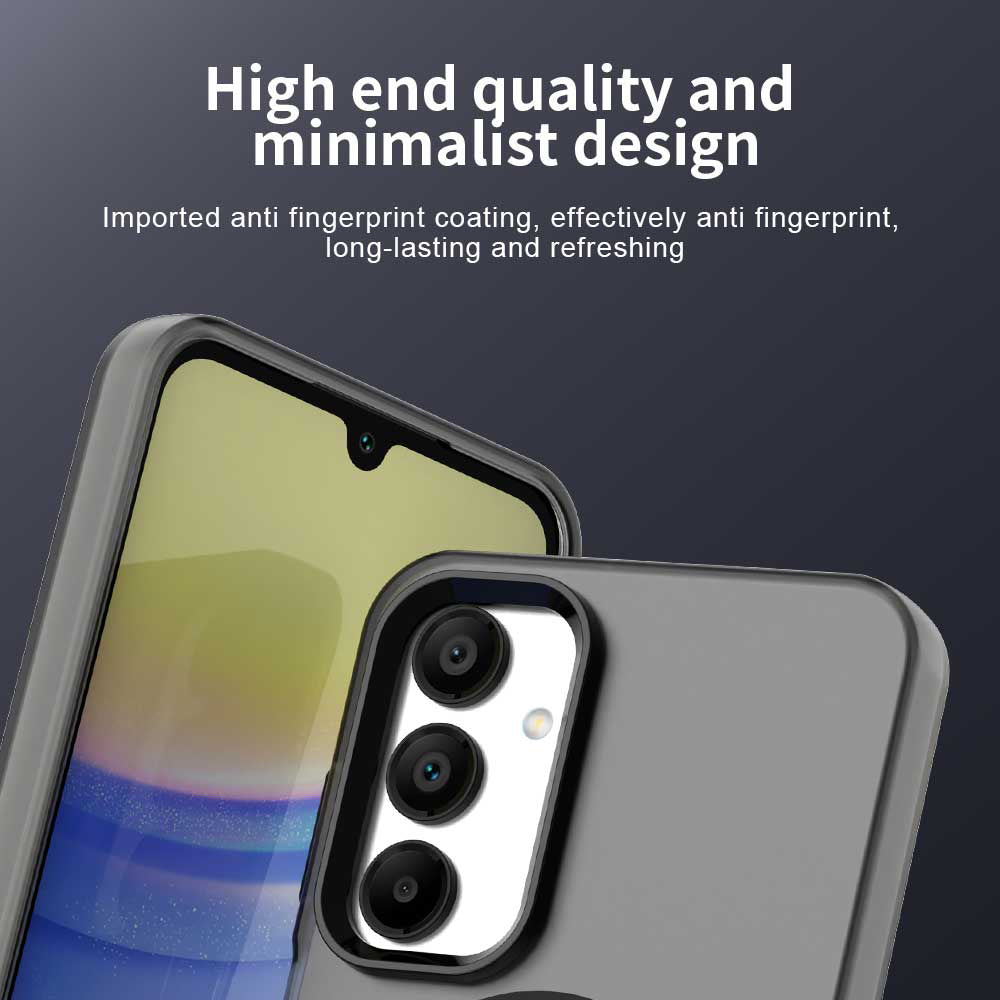 MagSafe калъф за Samsung Galaxy A16 5G A166 / A16 4G A165, Techsuit, CandyCase, Черен