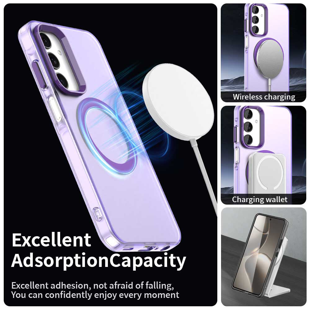 Калъф MagSafe за Samsung Galaxy A25 A256, Techsuit, CandyCase, Лилав