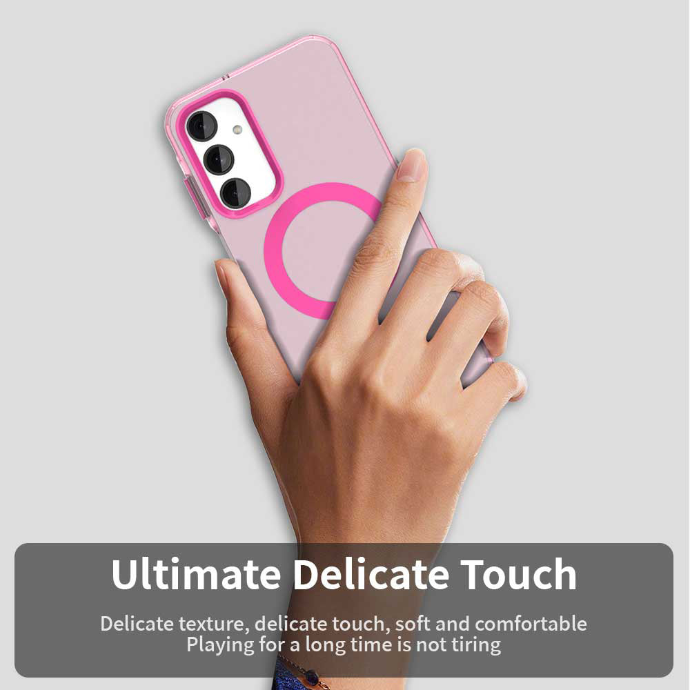 Калъф MagSafe за Samsung Galaxy A25 A256, Techsuit, CandyCase, Розов