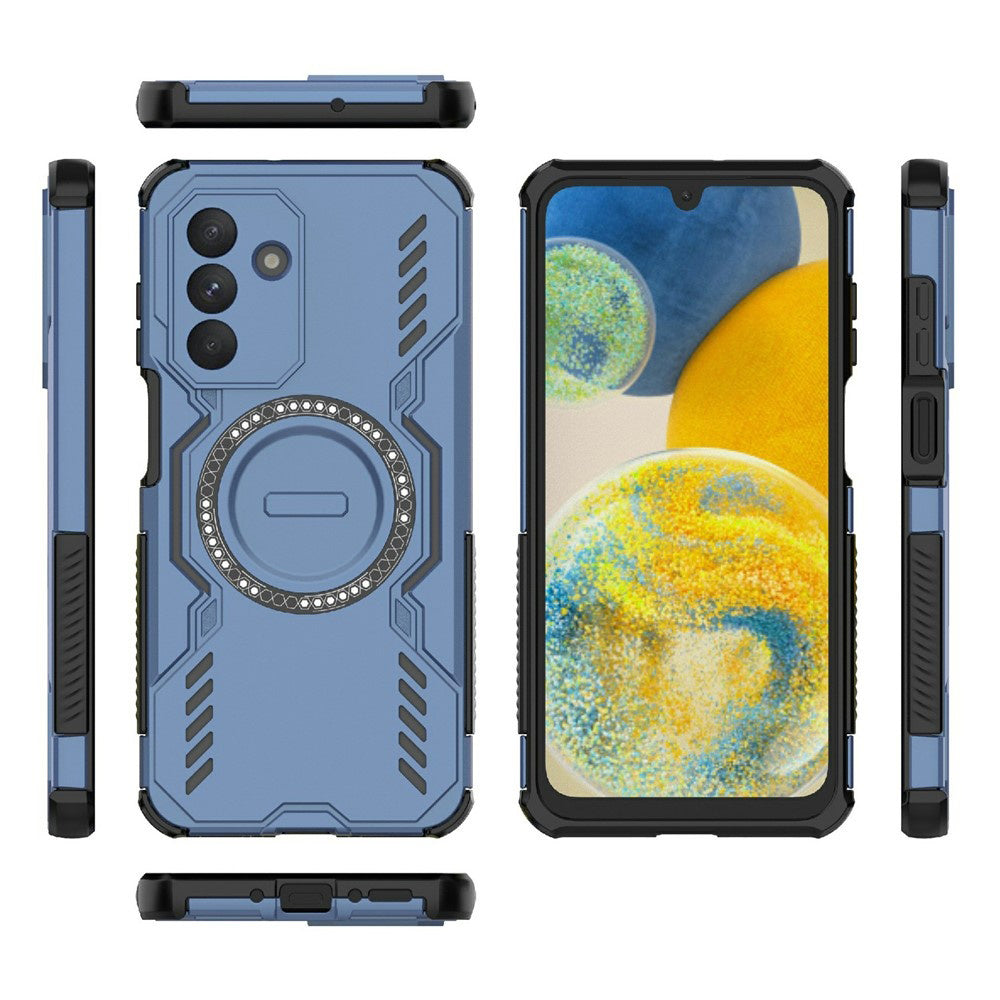 Калъф MagSafe за Samsung Galaxy A26 A266, Techsuit, ArmorMag, Син