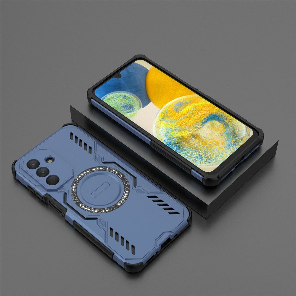 Калъф MagSafe за Samsung Galaxy A26 A266, Techsuit, ArmorMag, Син