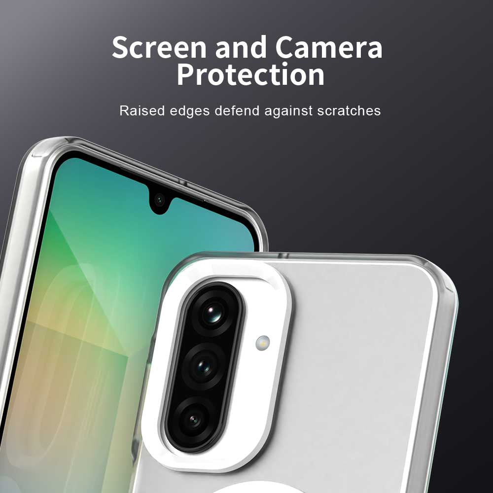 Калъф MagSafe за Samsung Galaxy A26 A266, Techsuit, CandyCase, Бял